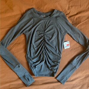 FP Movement by Free People Gray Long Sleeve Top